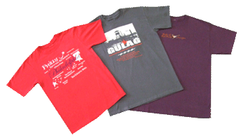 Custom designed teeshirt printing and embroidery